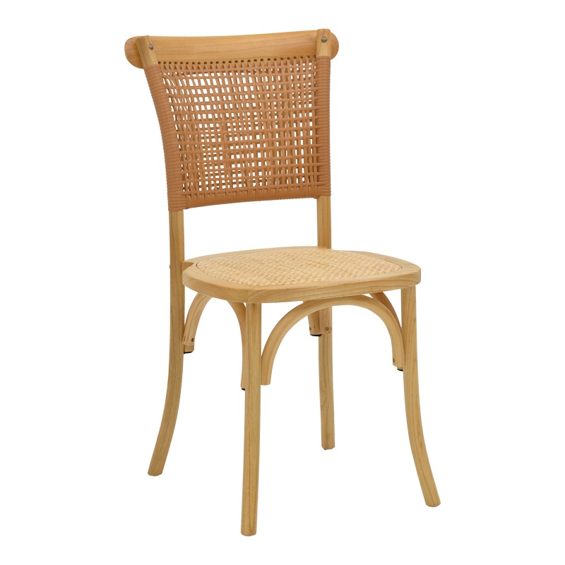 Scaun Model Karley, Natur, 48x52x89 cm