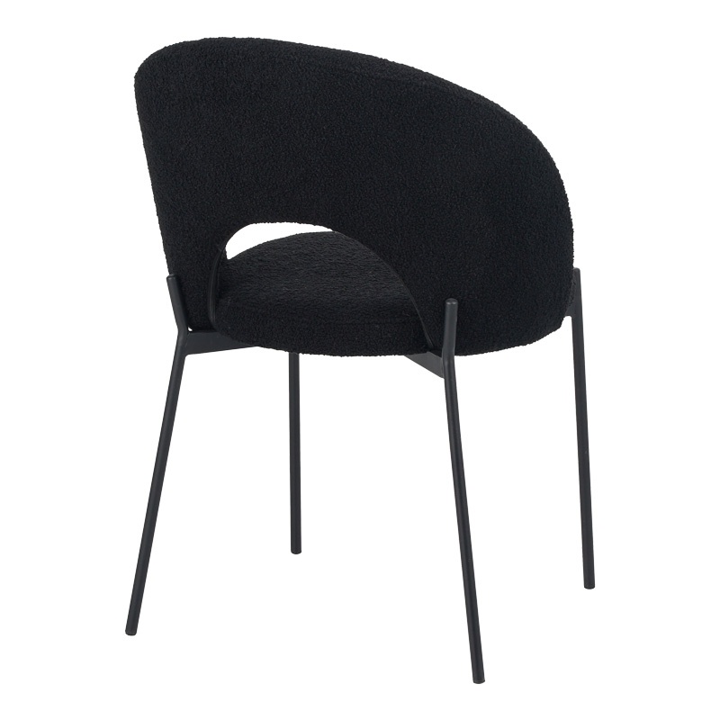 Scaun Model Masebo, Negru/Negru, 48x58.5x82 cm - 1 | YEO