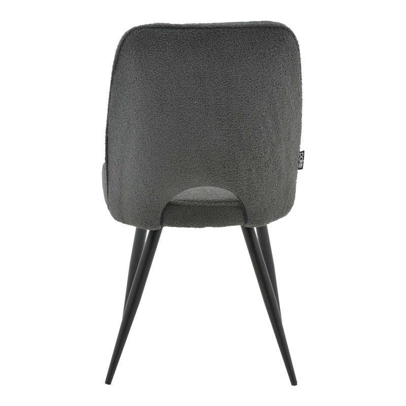 Scaun Model Renish, Gri/Negru, 61x47x91.5 cm - 4 | YEO