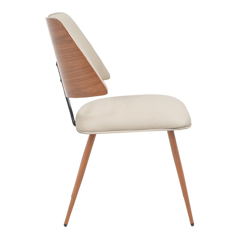 Scaun Model Ubane, Nuc/Bej, 53x62.5x85 cm - 1 | YEO