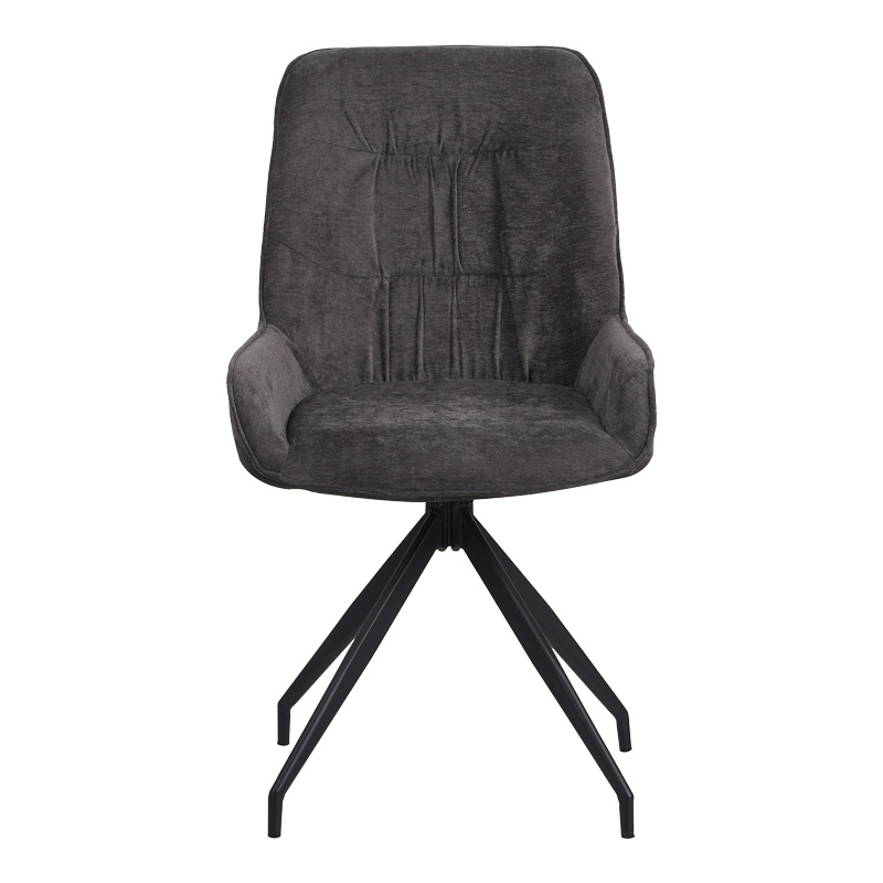Scaun Rotativ Model Kadeira, Negru/Gri, 57.5x51x89 cm - 4 | YEO