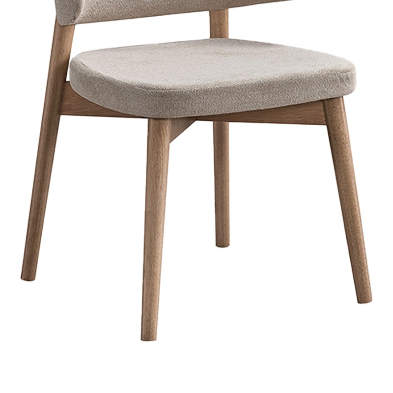 Scaun Siena, natural/bej, 48x50x81 cm - 4