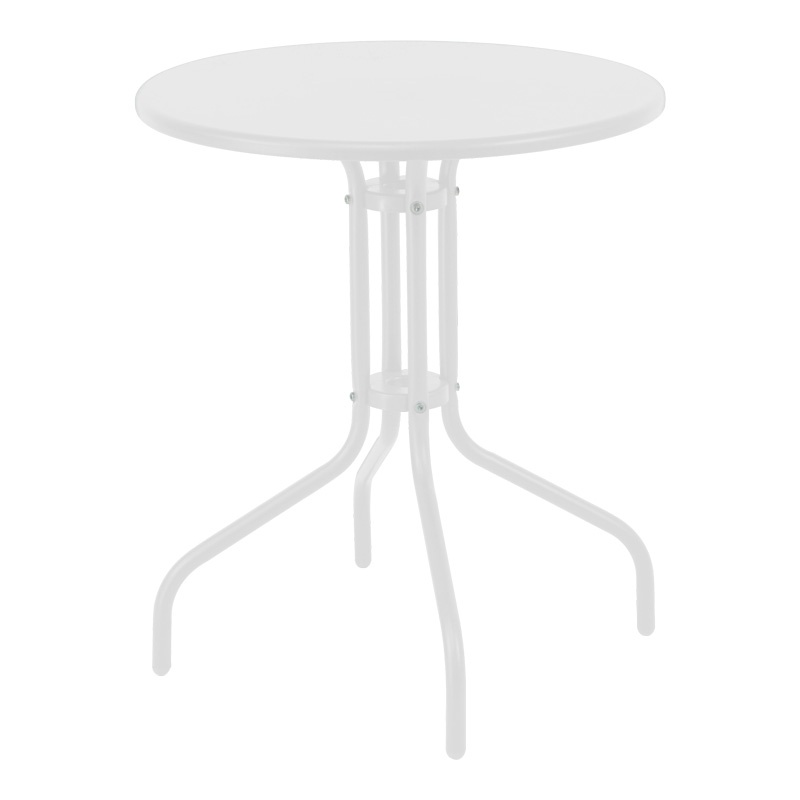 Set masă și scaune de exterior, 3 Piese, Model , Alb - 4 | YEO