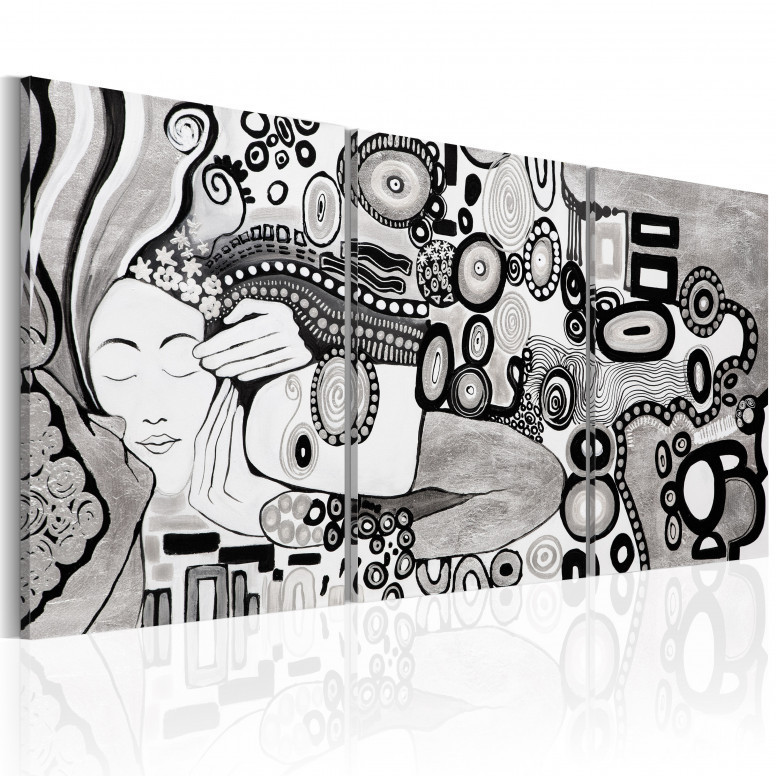 Tablou - Silver Kiss 60x30 cm