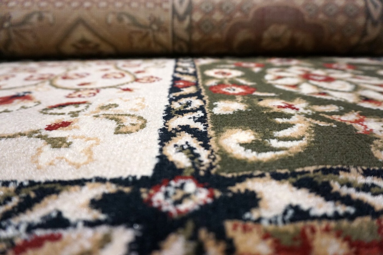 Traversa tip Mocheta Model Lotos 1518-110, latime 120cm