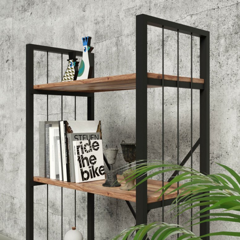 Biblioteca Salvador, Model GGMBTLKTP001, Antracit/Natur - 1 | YEO