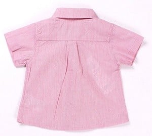 Camasa bebe cu maneca scurta poplin Newness