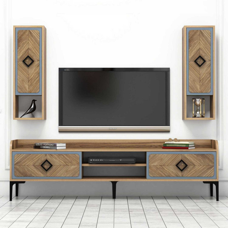 Comoda TV Samba - Blue - 2 | YEO