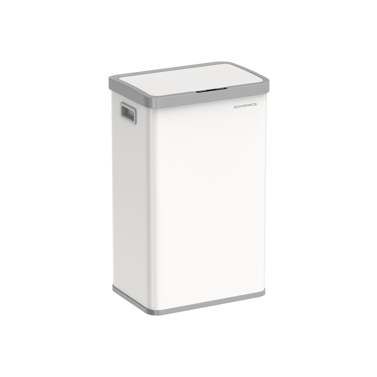 Cos de gunoi Songmics Alb 41.2x29.5x67.1 cm - 1 | YEO
