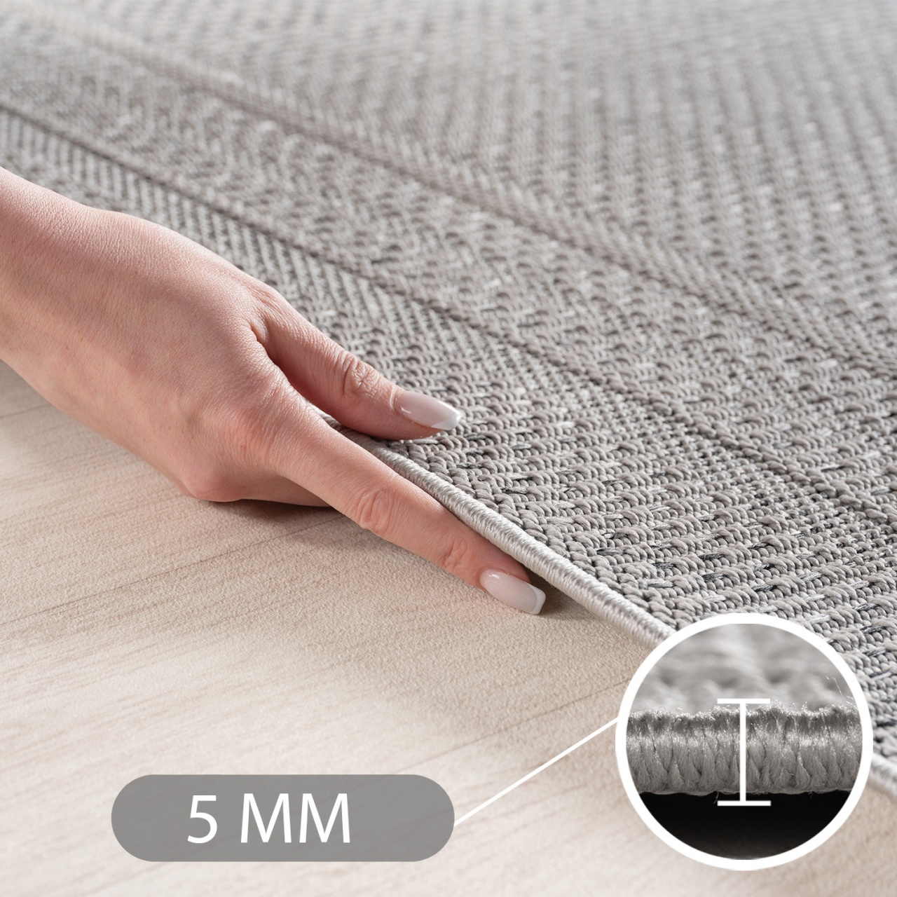 Covor Desert V4 Gri, 200 x 290cm - 2 | YEO