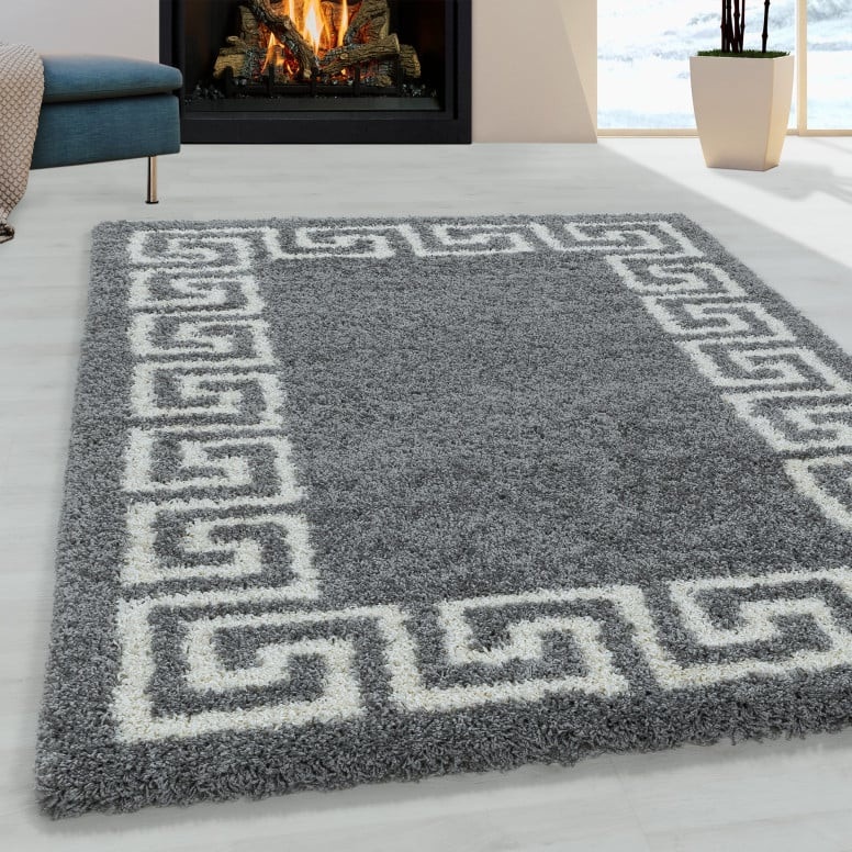 Covor Hera Gri 80x150 cm - 5 | YEO