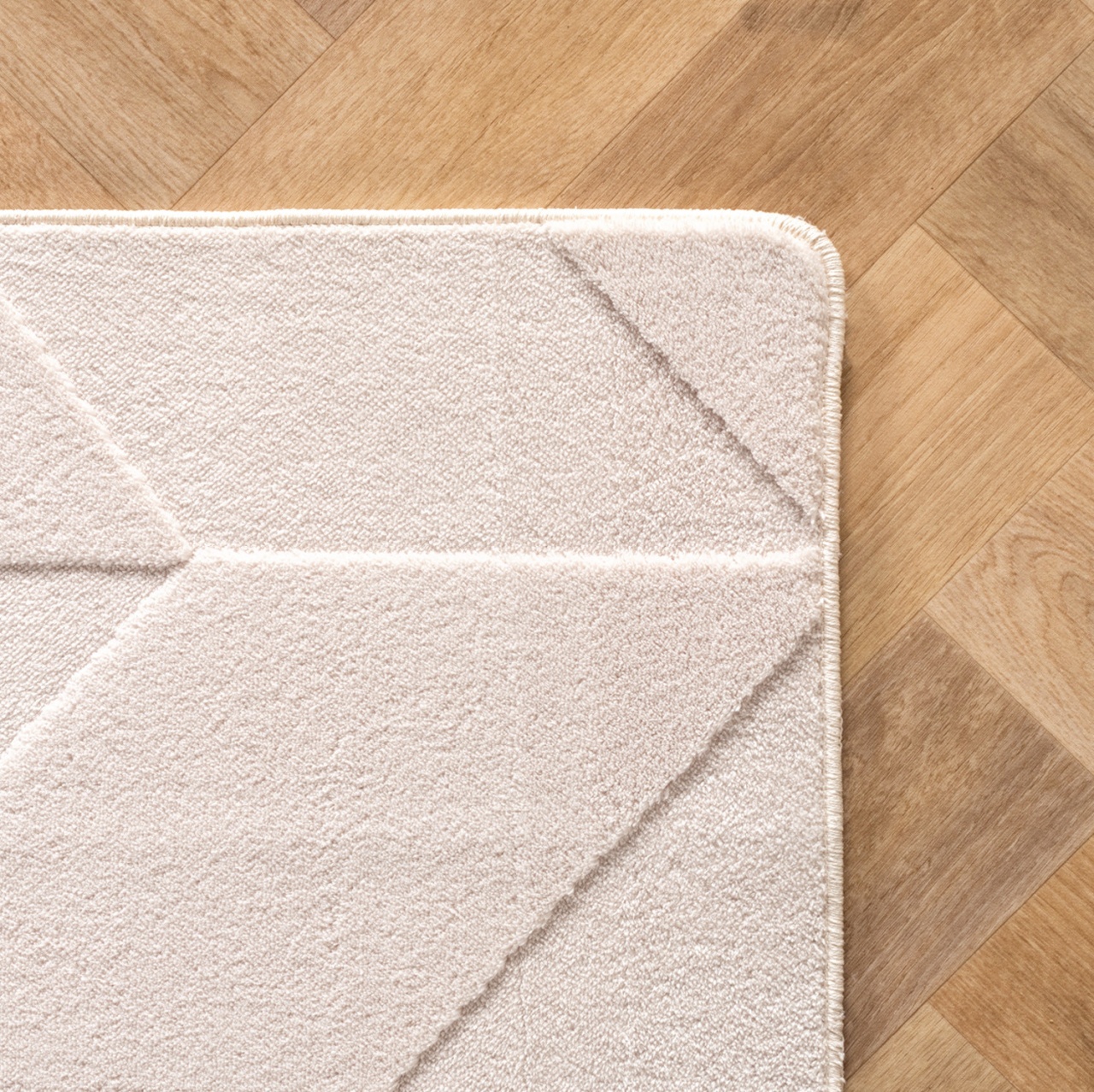 Covor traversa Pompei V3 Crem, 80 x 250 cm - 1 | YEO