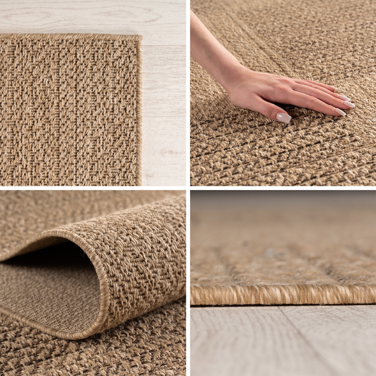 Covor traversa Timber V5 Bej, 80 x 150 cm - 1 | YEO