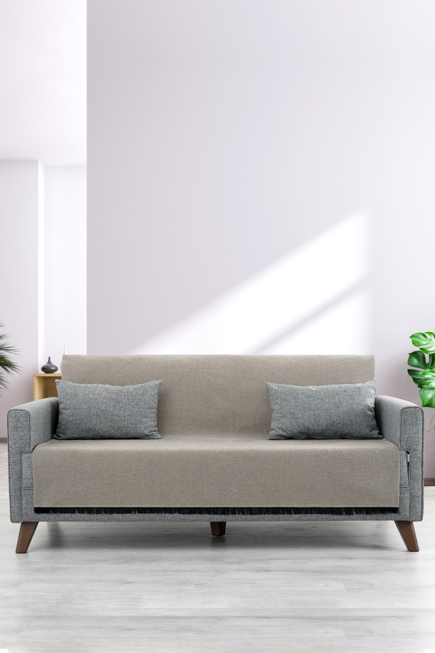 Cuvertura pentru Canapea Model Lalin 200 Beige - 1 | YEO