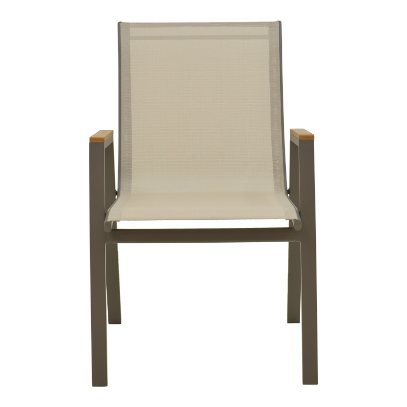 Fotoliu de grădină Model Azelie, Gri, 56x75x88 cm - 3 | YEO