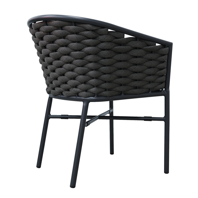 Fotoliu de grădină Model Noevo, Gri, 57x62x77 cm - 1 | YEO