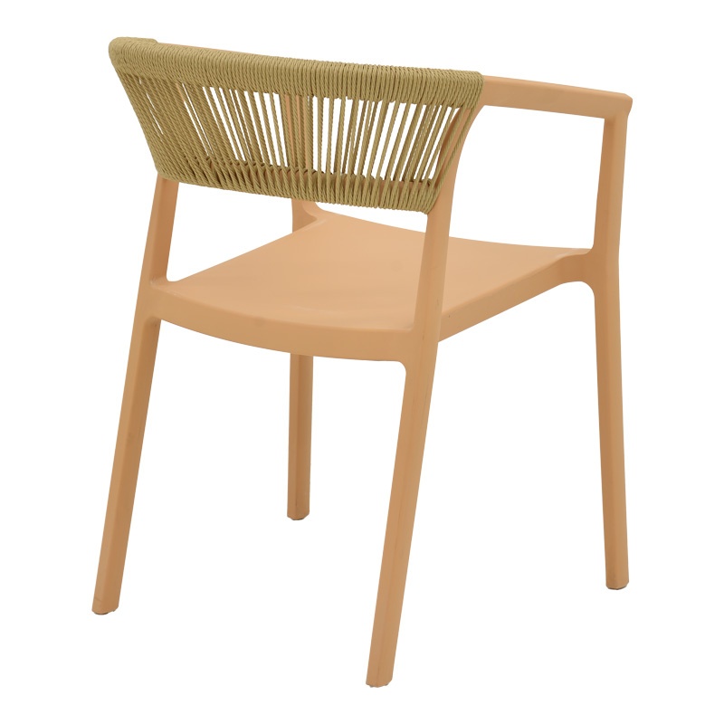Fotoliu de grădină Model Sillia, Cappuccino/Bej, 55x52x74.5 cm - 1 | YEO