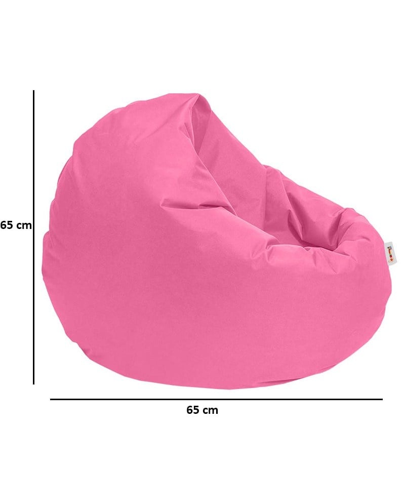 Fotoliu de grădină tip Bean Bag Model Iyzi 100, Roz