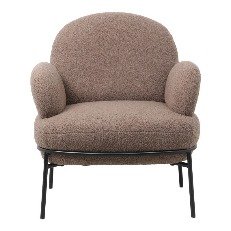 Fotoliu Model Jaycob, Maro/Negru, 74x71x83 cm - 2 | YEO