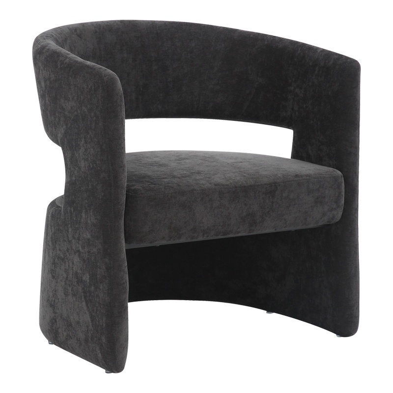 Fotoliu Model Leicy, Negru, 69x63x76.5 cm