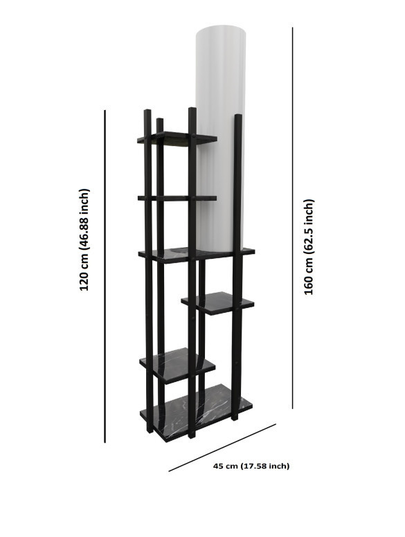 Lampadar Vogue - OSM Alb/Negru - 3 | YEO