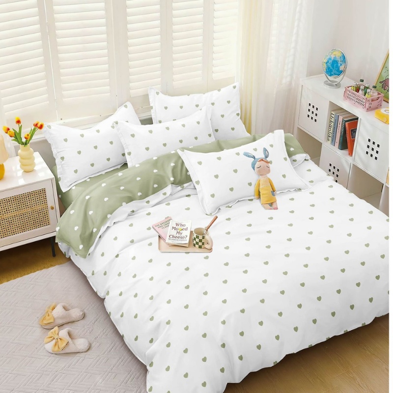 Lenjerie Bumbac Satinat 4 Piese Darsia