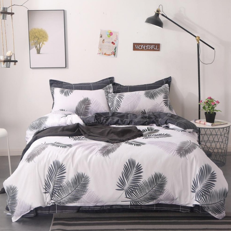 Lenjerie Bumbac Satinat 4 Piese Morina