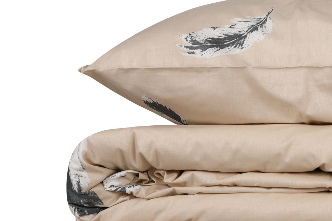 Lenjerie de pat 1 Persoana Model Feather - 3 | YEO