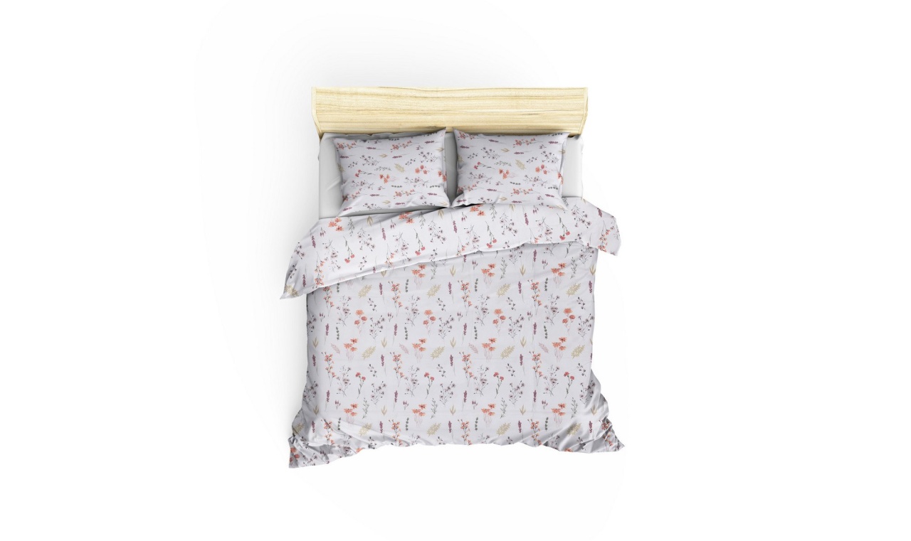 Lenjerie de pat dublu Model Spring - 1 | YEO