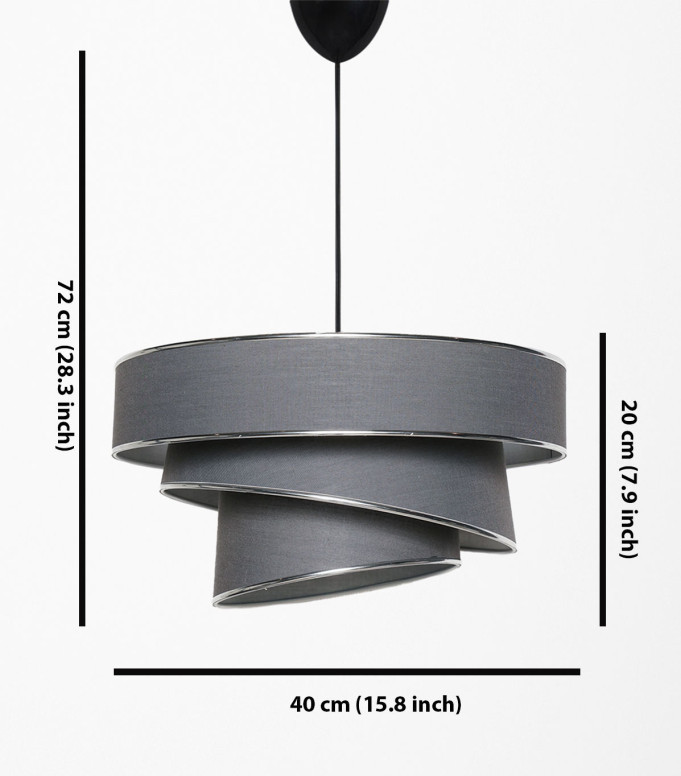 Lustra Couper - Anthracite, Silver Antracit/Argintiu - 2 | YEO