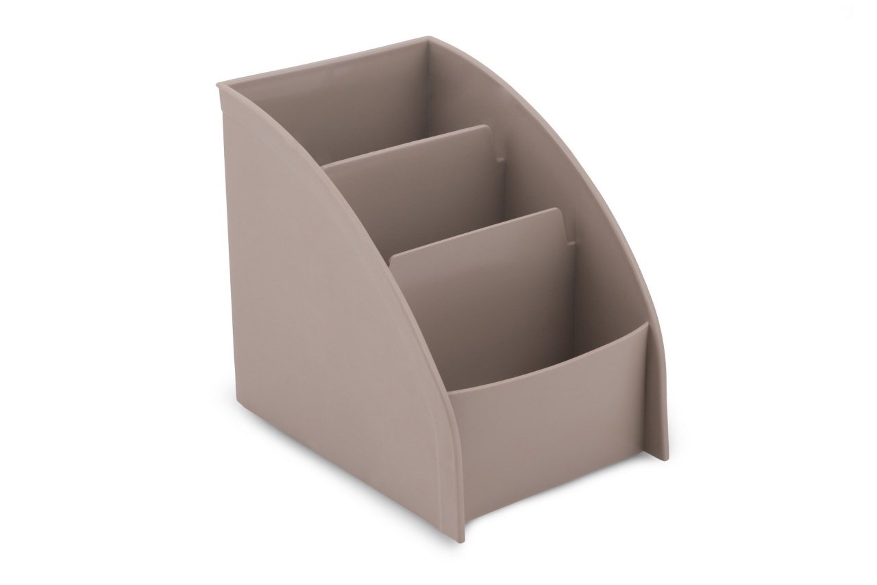 Organizator de machiaj LV202 Bej 9x12x13 cm - 3 | YEO