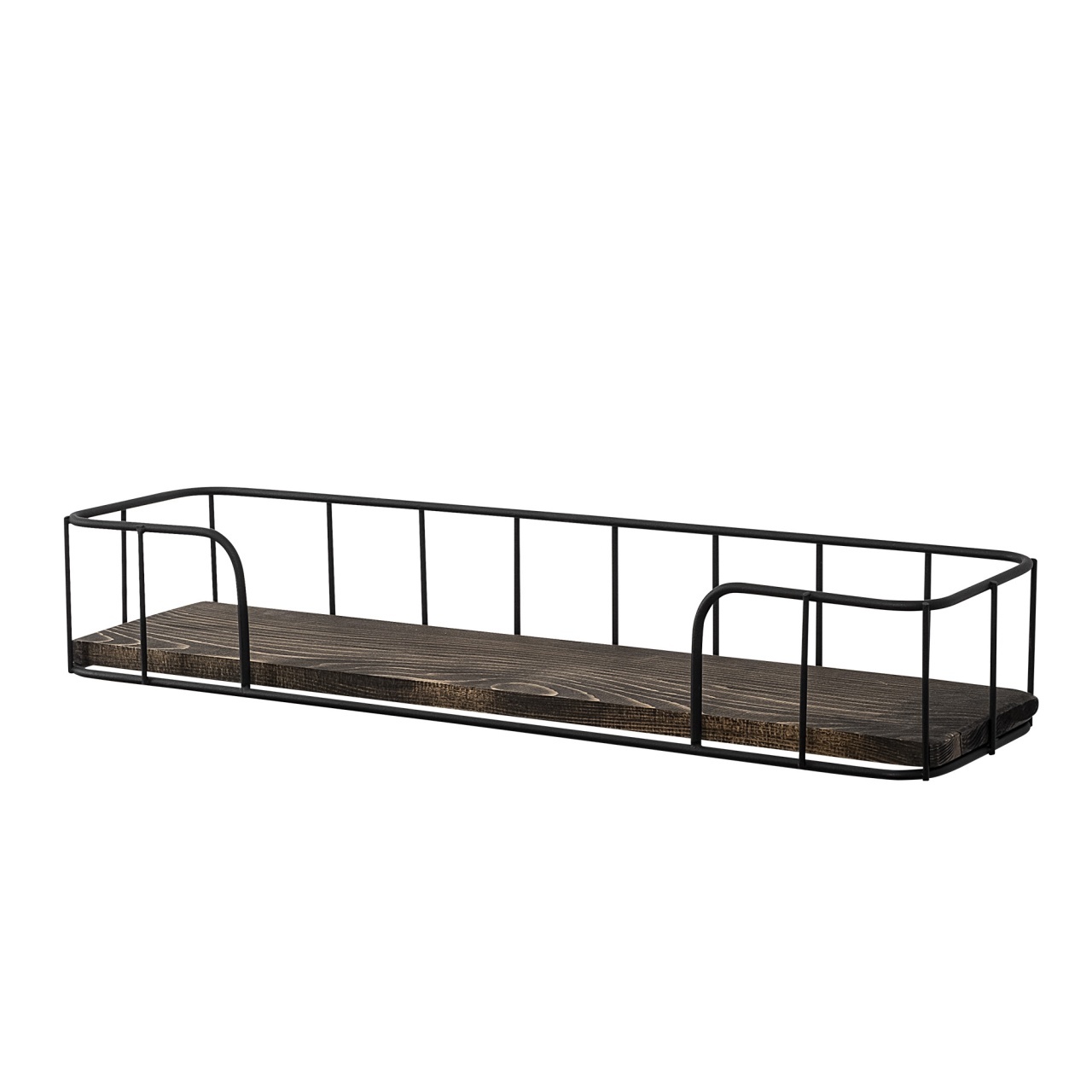 Raft Syringa Negru 60x10x15 cm - 3 | YEO