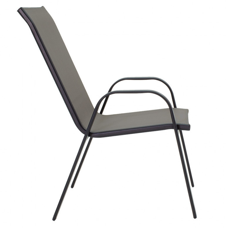 Scaun de Gradina chair Negru - Gri - 2 | YEO