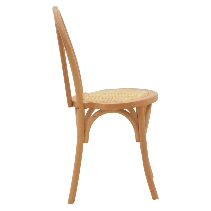 Scaun Model Azhel, Natur, 41x50x86 cm - 2 | YEO
