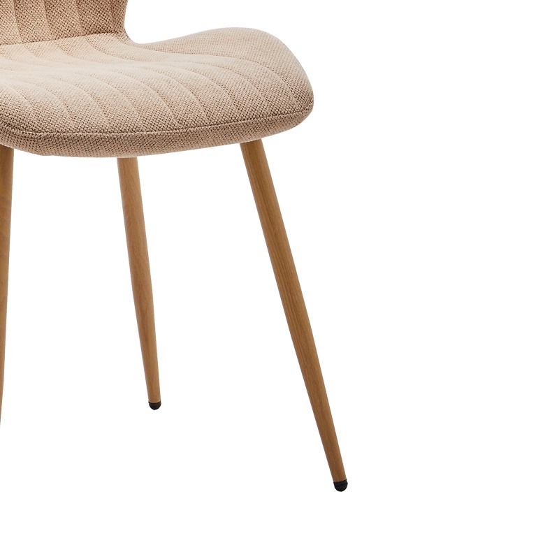 Scaun Model Fersity, Bej/Natur, 48x56.5x85.5 cm - 3 | YEO