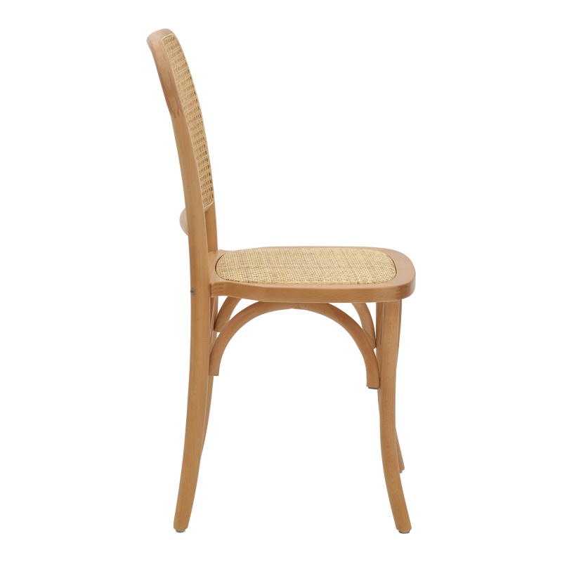 Scaun Model Kalliope, Natur, 45x50x89 cm - 2 | YEO