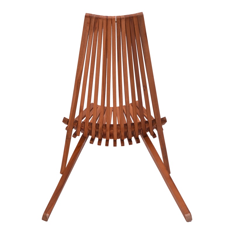 Scaun Model lounge, Natur, 101x63x80 cm - 4 | YEO