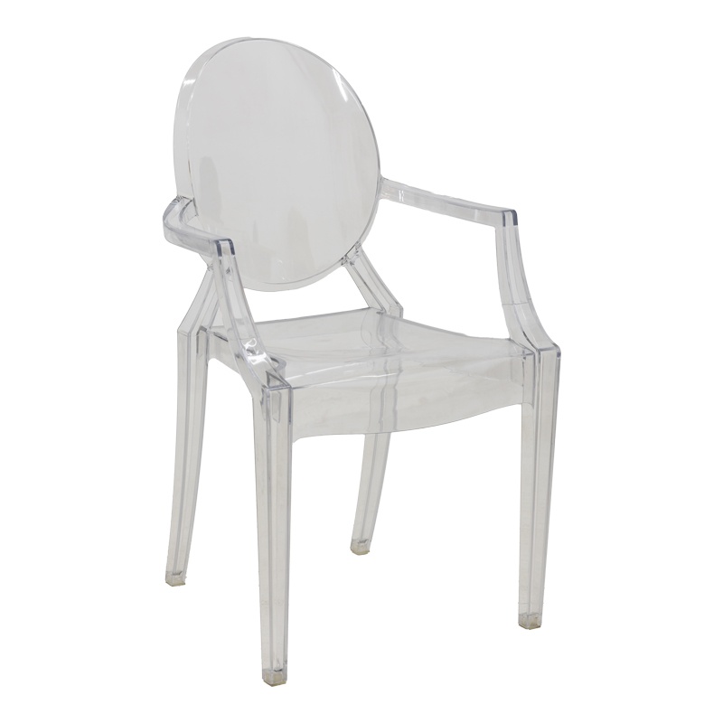 Scaun Model Narova, Transparent, 43x48x92 cm