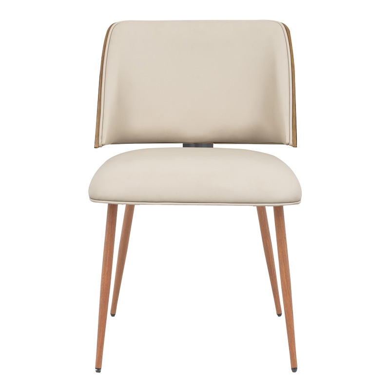 Scaun Model Ubane, Nuc/Bej, 53x62.5x85 cm - 2 | YEO