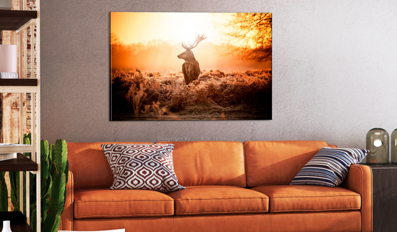 Tablou - Deer in the Sun 120x80 cm - 1 | YEO