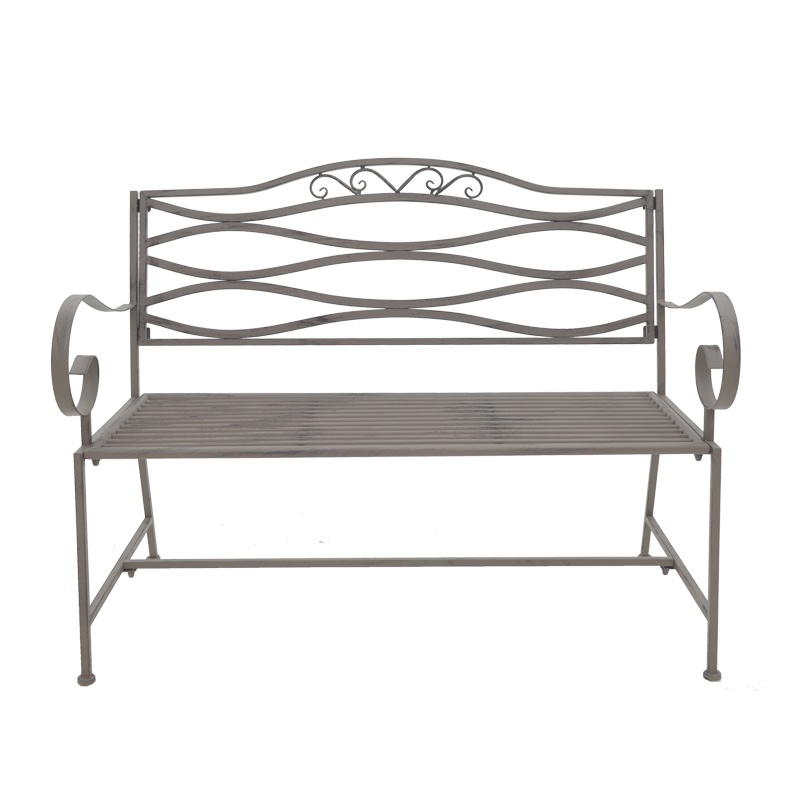 Banca de Gradina Metalica Model Benko, Bronz , 114x45x95 cm - 1 | YEO