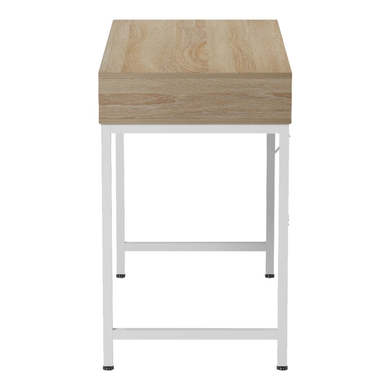 Birou Model Kama, Stejar sonoma/Gri/Alb, 95x48x76 cm - 4 | YEO