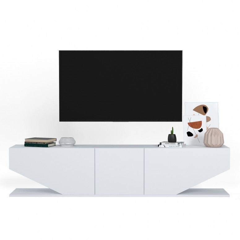 Comoda TV Diamond Alb - 3 | YEO