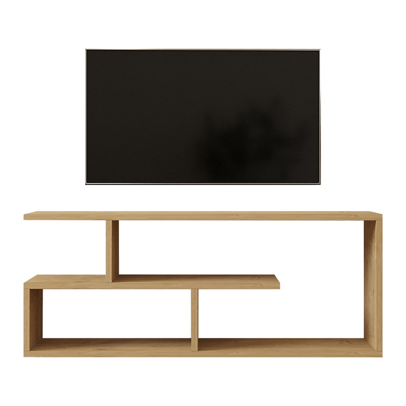 Comodă TV Model Waldo, Natur, 100x29.5x40 cm - 2 | YEO