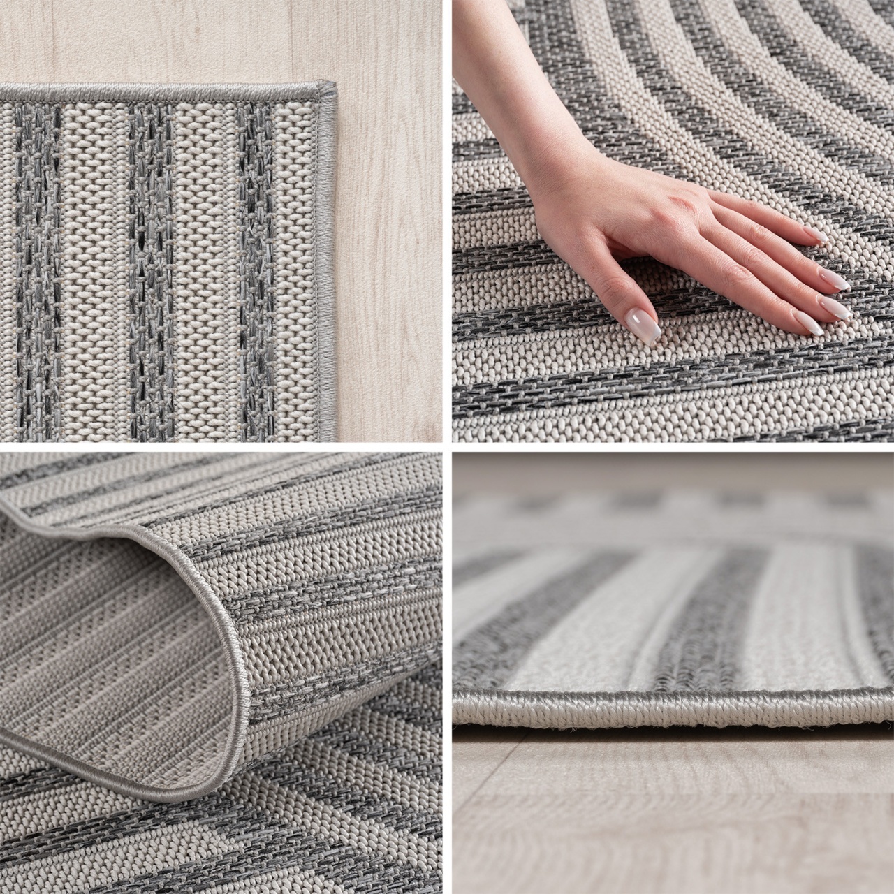 Covor Desert V1 Gri, 200 x 290cm - 1 | YEO