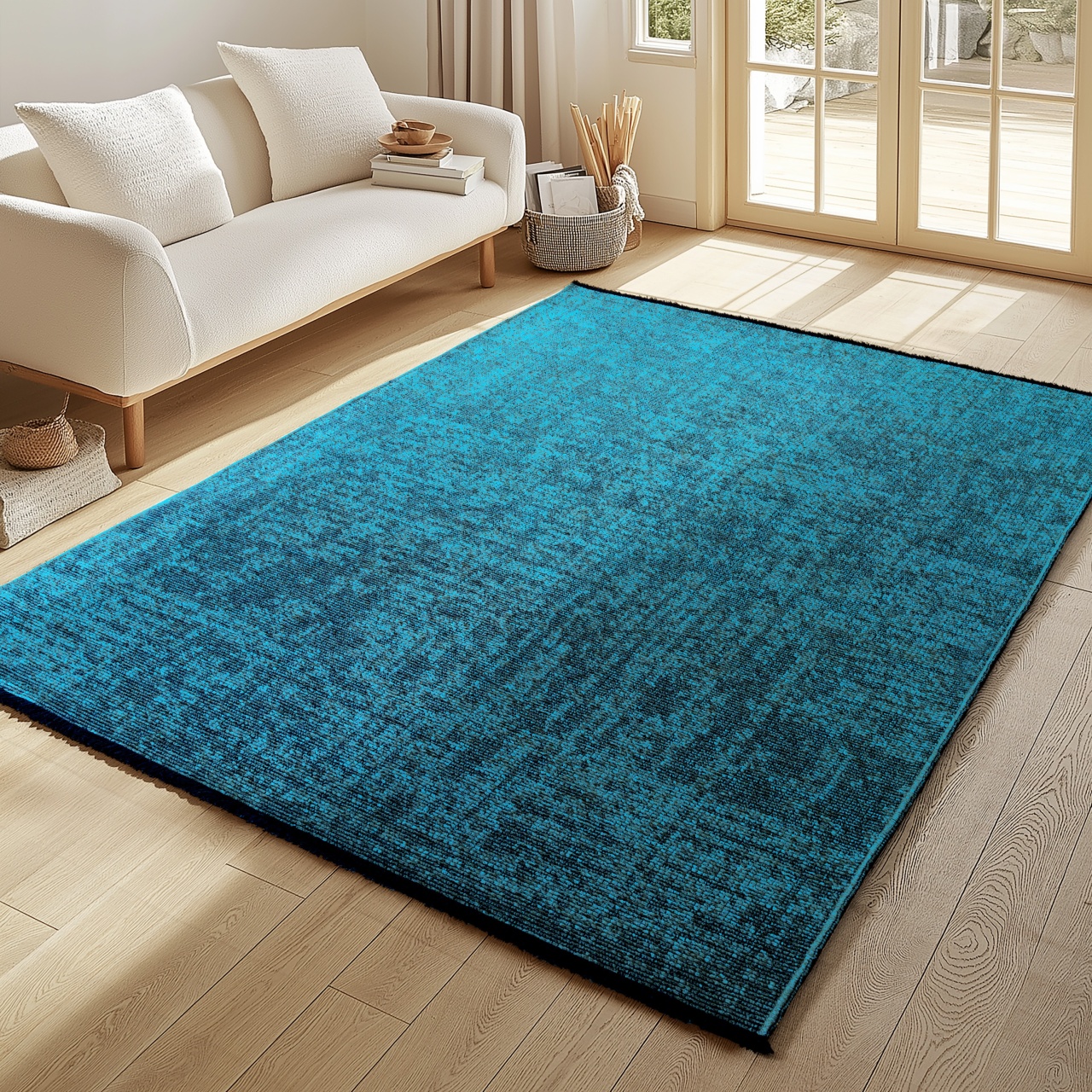 Covor Space Albastru, 120 x 170cm