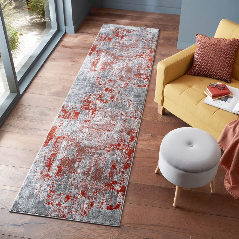 Covor traversă Wonderlust Terra 80X300 cm, Flair Rugs