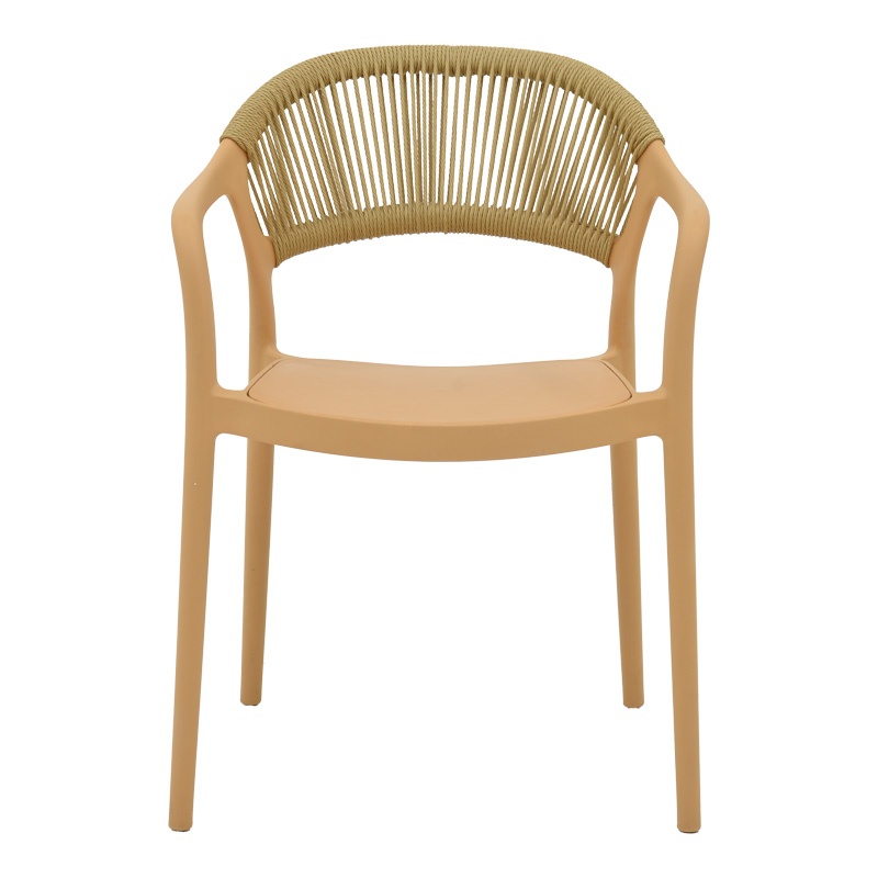 Fotoliu de grădină Model Ankara, Cappuccino/Bej, 57x48x80 cm - 3 | YEO