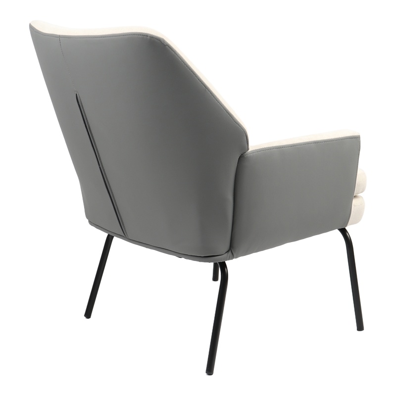 Fotoliu Model Kieran, Bej/Gri, 77x69x82.5 cm - 1 | YEO