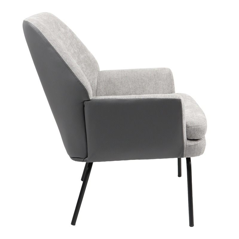 Fotoliu Model Kieran, Gri, 77x69x82.5 cm - 3 | YEO